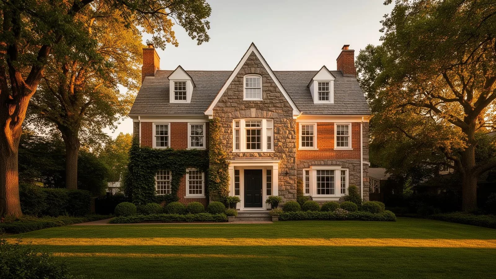 West Virginia home with a finished Flag Gutter seamless gutter system
