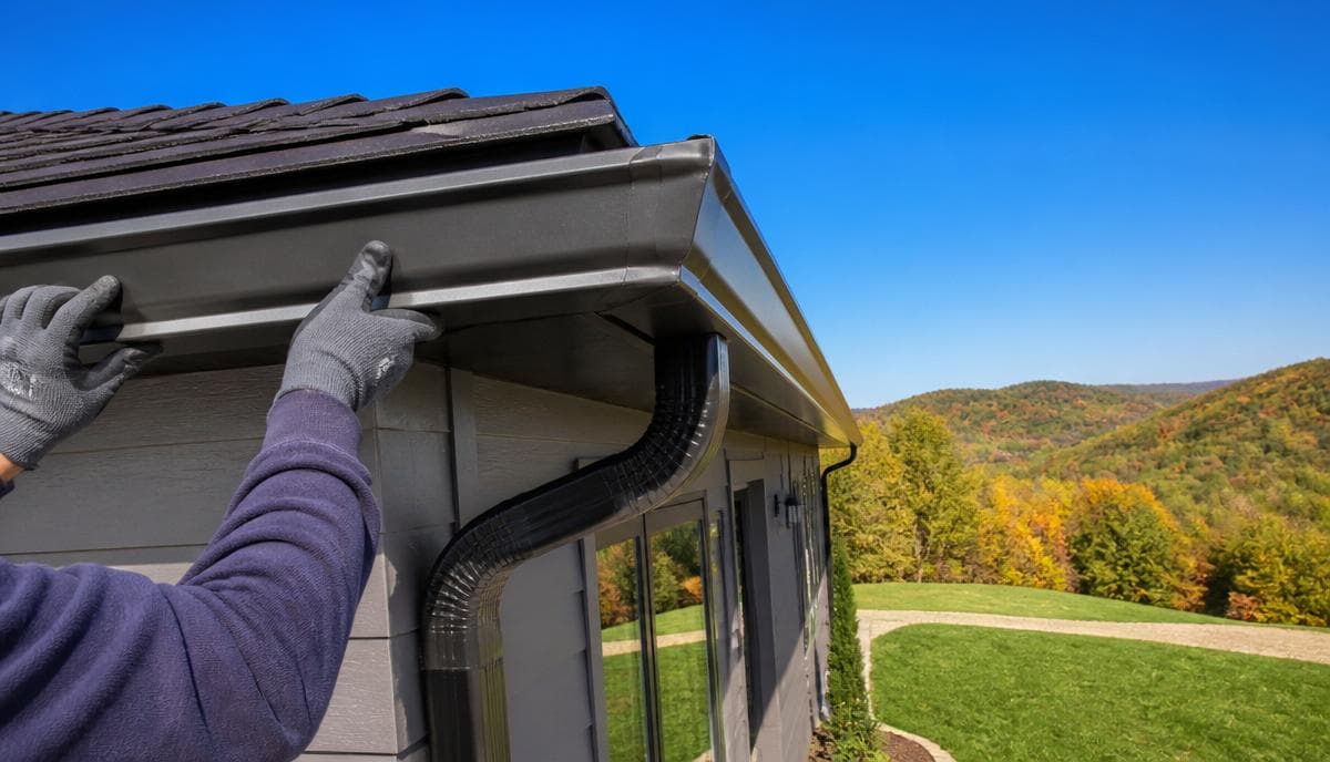 Gutter Installation Cost in West Virginia: Materials, Pricing & Local Weather Guide
