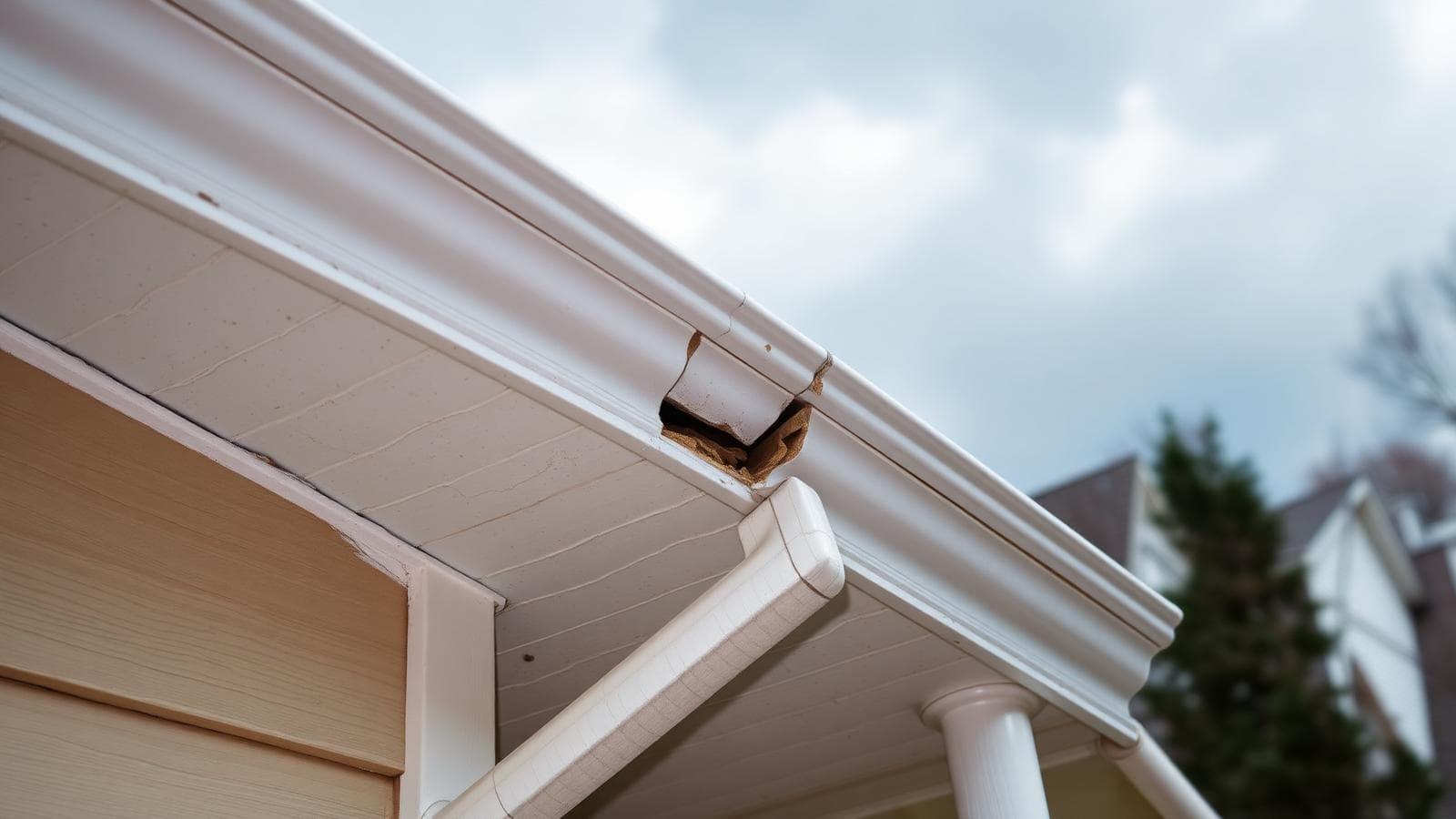 What Happens When Gutters Pull Away From Your House?