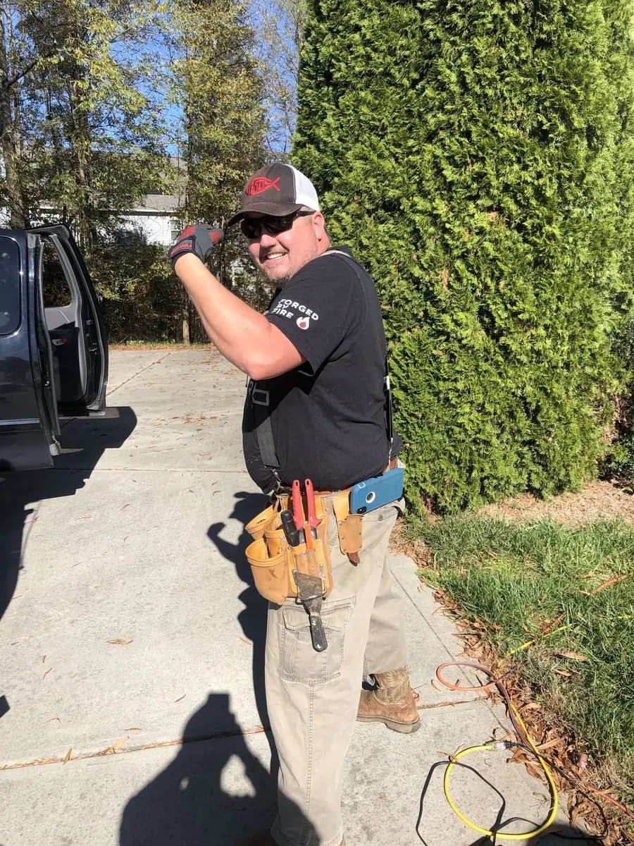 Gutter guard installation over a new seamless gutter